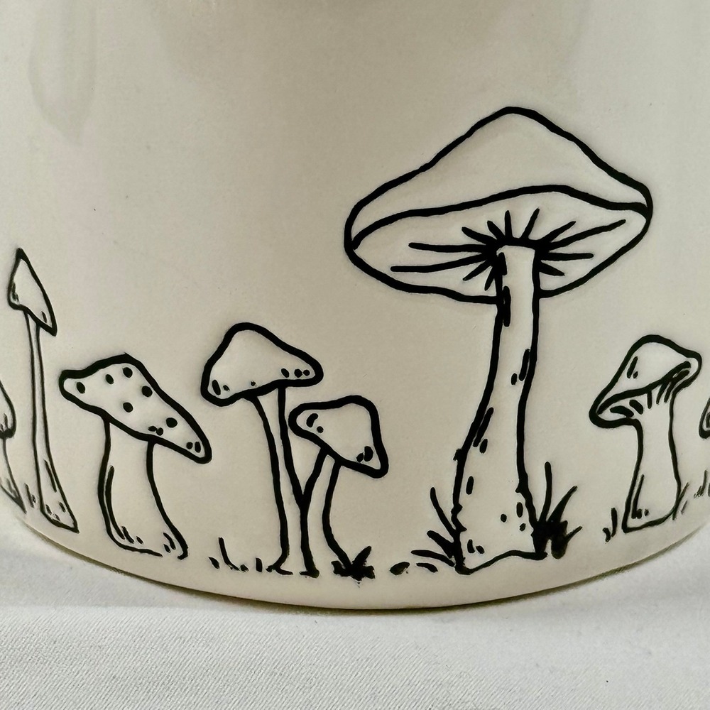 Mushroom Mug Rae Dunn Relax Artisan Collection Coffee Tea Farmhouse Rustic CUTE